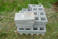 MIXED CONCRETE BLOCKS