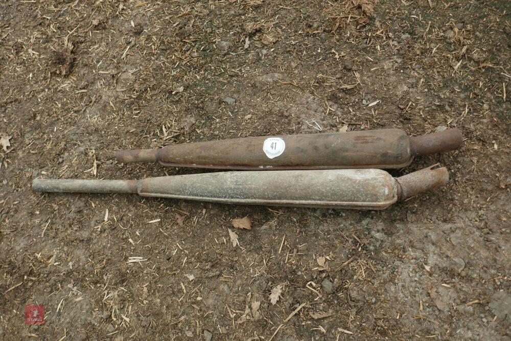 2 TRACTOR EXHAUSTS