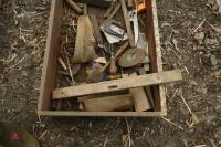 BOX OF WOODWORKING TOOLS - 4