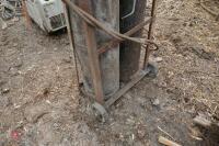 2 WELDING GAS CANNISTERS & TROLLEY - 4