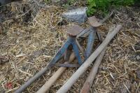TOOLS, HAMMER HEADS & AXLE STANDS - 2