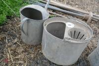 GALV WATERING CANS & MOP BUCKET - 6