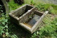 2 STEP CONCRETE WATER TROUGH/PLANTER - 4