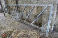 15FT GALV FEED BARRIER - 2