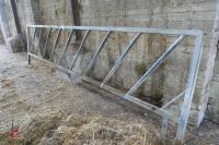 15FT GALV FEED BARRIER - 3