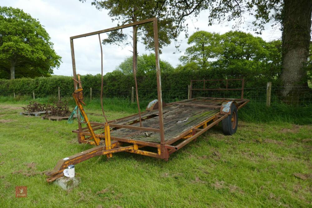 16FT LOW LOADING BALE TRAILER