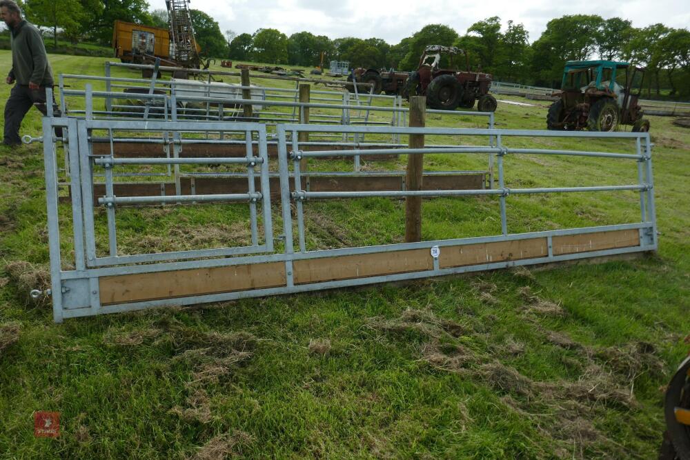 14FT 6" GALVANISED FEED BARRIER