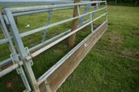 15FT GALVANISED FEED BARRIER - 3