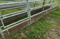 15FT GALVANISED FEED BARRIER - 4