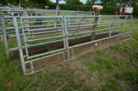 15FT GALVANISED FEED BARRIER