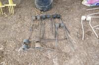 QTY OF HAYBOB TINES WITH SPRINGS - 3