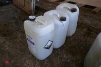 3 BARRELS FOURFEET FOOTBATH SOLUTION - 3