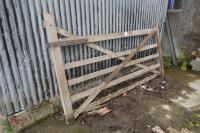 8FT WOODEN GATE - 2