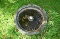 CIRCULAR GRANITE TROUGH - 8