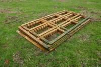 6 8FT X 4FT TIMBER FRAMES - 3