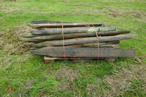 APPROX 20 WOODEN STAKES