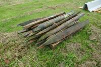 APPROX 20 WOODEN STAKES - 3