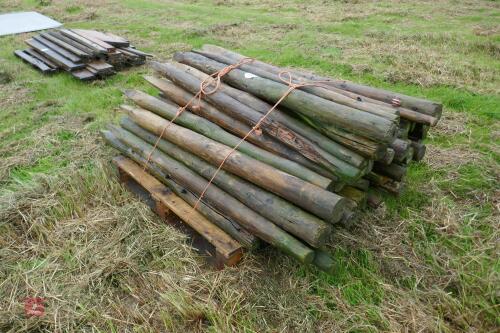 APPROX 50 WOODEN STAKES