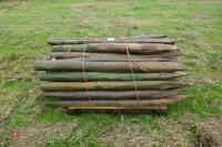 APPROX 50 WOODEN STAKES - 6