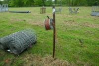 ROLL OF ELECTRIC WIRE & CORNER POST - 2