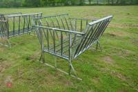 GALVANISED SHEEP CRADLE FEEDER - 6