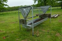 8FT 3" GALVANISED FREESTANDING HAY RACK - 2