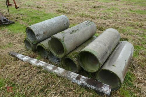 8 CONCRETE DRAINAGE PIPES