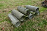 8 CONCRETE DRAINAGE PIPES - 6