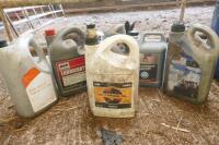 VARIOUS OILS & COOLANTS - 4