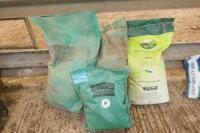 4 BAGS OF GRASS SEED