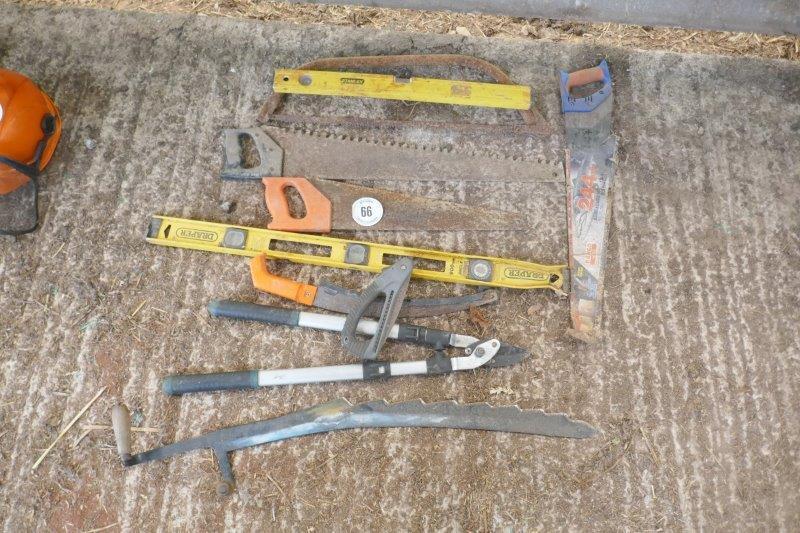 QTY OF VARIOUS HAND TOOLS