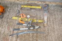 QTY OF VARIOUS HAND TOOLS