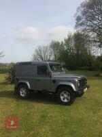 2011 LAND ROVER 90 HARD TOP TD - 2