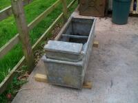 4' GALVANISED WATER TROUGH - 2