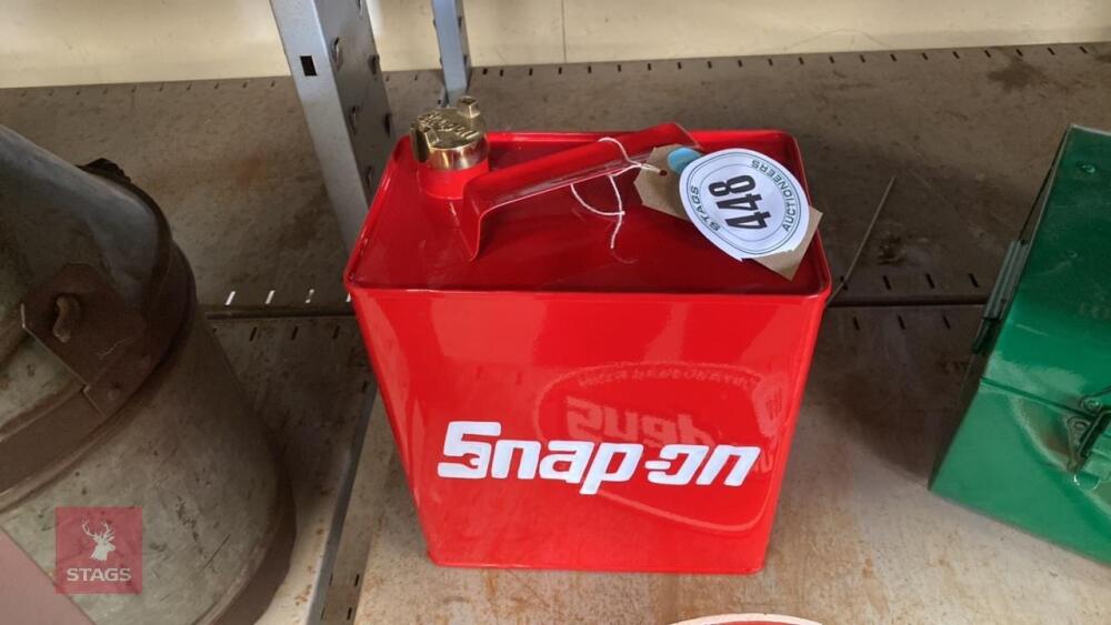 SNAP-ON FUEL CAN