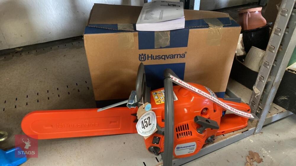 NEW HUSQVARNA PETROL CHAINSAW