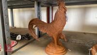 RUSTY LARGE CAST IRON COCK