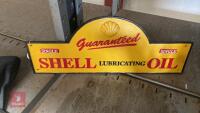 CAST IRON SHELL SIGN - 2