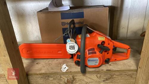 NEW HUSQVARNA PETROL CHAINSAW