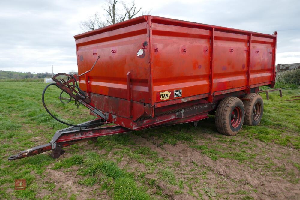 TEAGLE TITAN 7 TWIN AXLE TRAILER