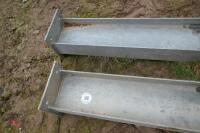 2 LENGTHS OF 10" X 6" STEEL RSJ'S - 3