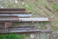 13 MIXED LENGTHS OF ANGLE IRON - 2