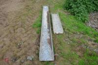 2 LENGTHS OF STEEL CHANNEL - 2