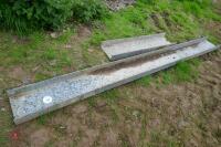 2 LENGTHS OF STEEL CHANNEL - 7