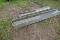 2 LENGTHS OF STEEL RSJ'S - 2