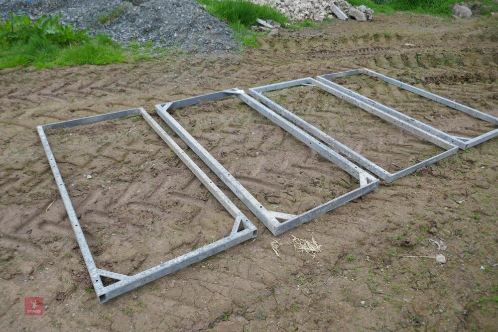 4 STEEL FRAMES