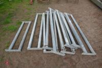 9 STEEL DOUBLE POLE FRAMES - 6