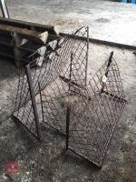 2 OLD HAY RACKS