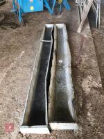 2 X 9' FEED TROUGHS