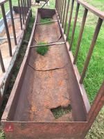 15' CATTLE FEED BARRIER AND TROUGH - 2